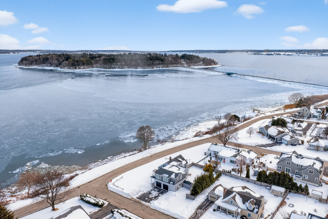 Modern Waterfront Apt with Bay Views — best places to stay on maine coast