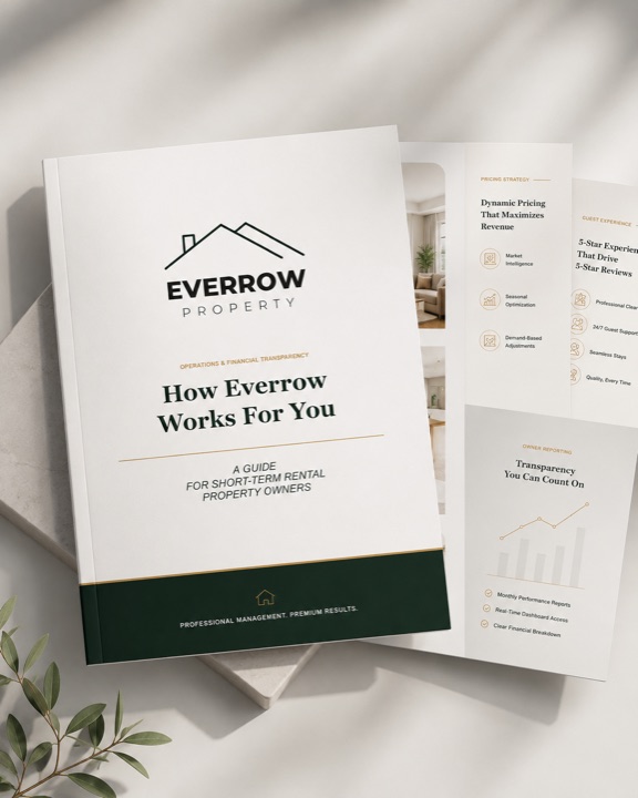 Everrow Owner Playbook PDF cover and inside spreads